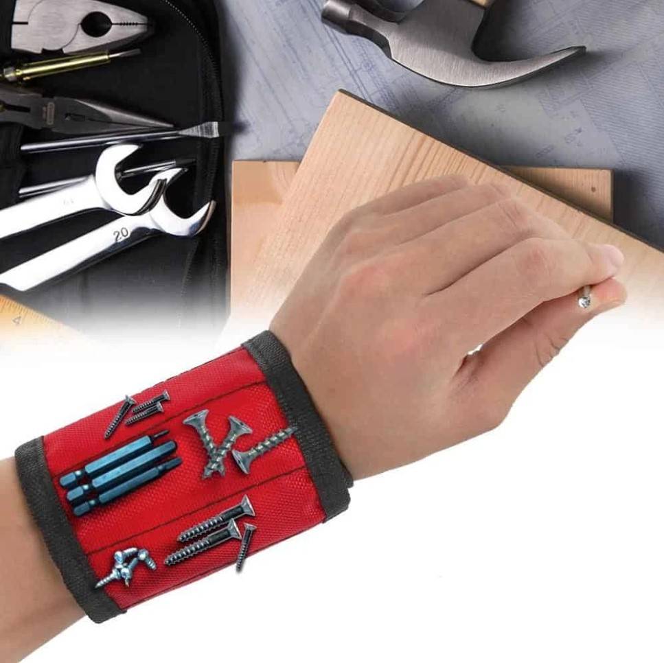 Magnetic Wristbands Car Repair & Specialty Tools Color : Red|Black Magnetic Wristbands Car Repair & Specialty Tools Color : Red|Black
