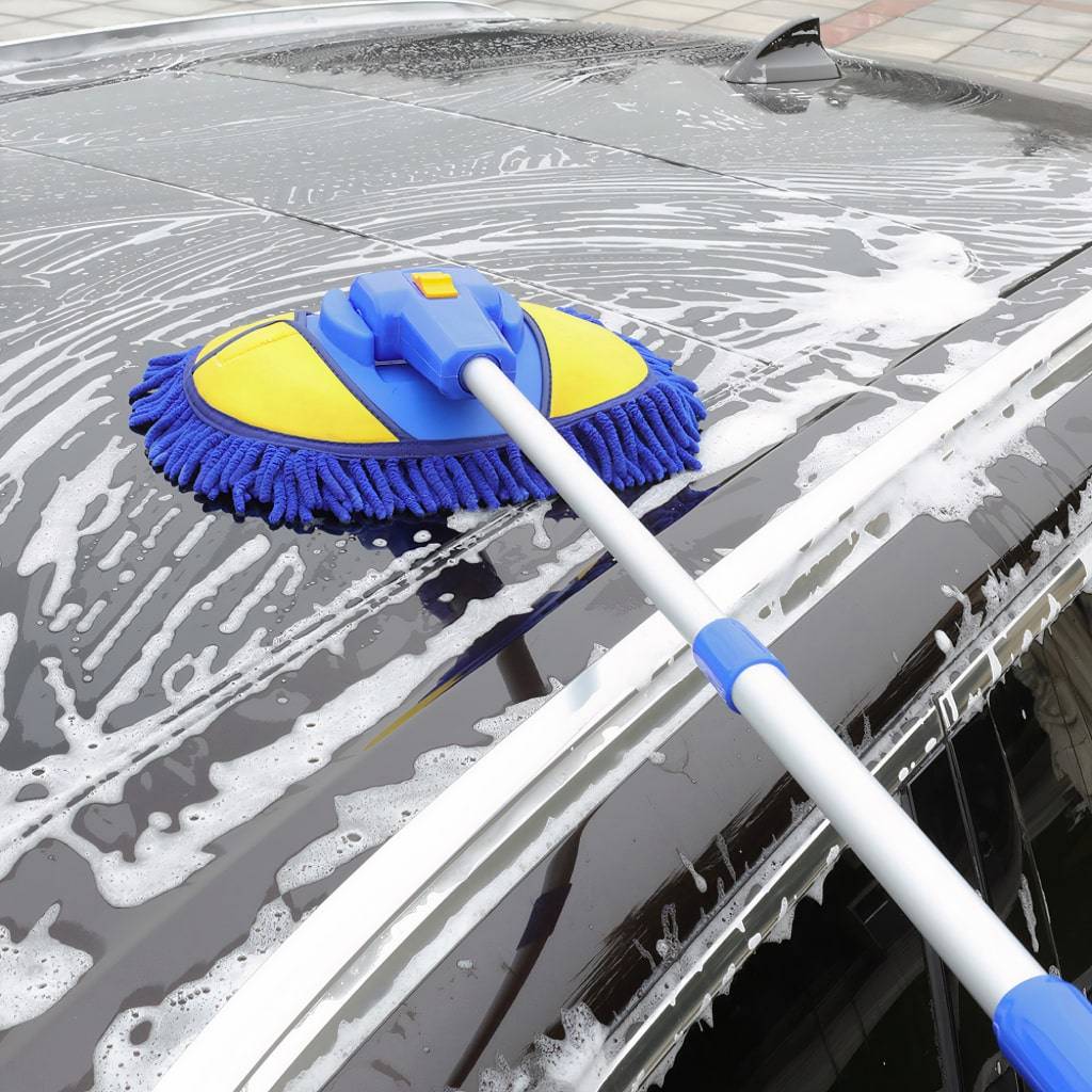 Telescopic Microfiber Mop Car Wash & Maintenance  