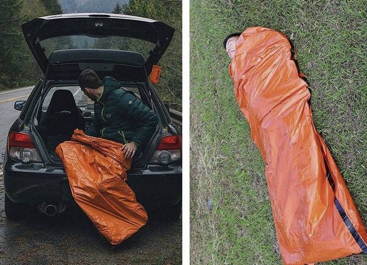 Emergency Sleeping Bag Best Sellers Travel & Roadway Products Color : Green|Orange|Camouflage Emergency Sleeping Bag Best Sellers Travel & Roadway Products Color : Green|Orange|Camouflage