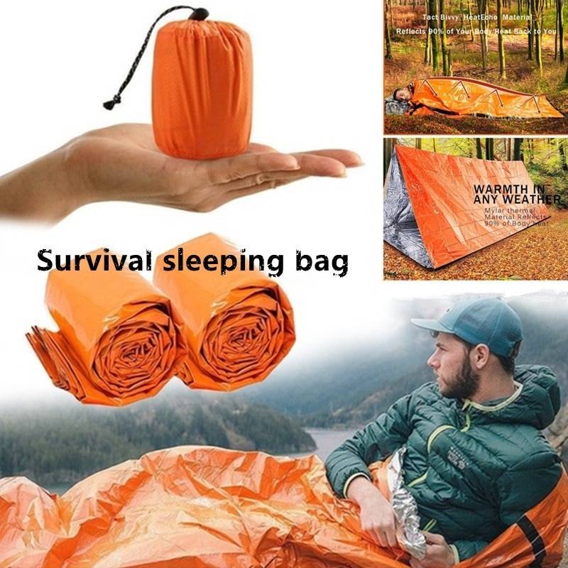 Emergency Sleeping Bag Best Sellers Travel & Roadway Products Color : Green|Orange|Camouflage Emergency Sleeping Bag Best Sellers Travel & Roadway Products Color : Green|Orange|Camouflage