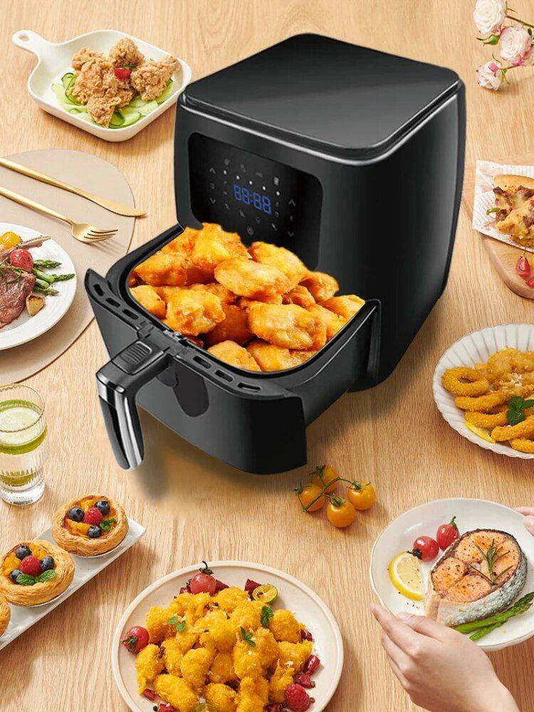 1700W Smart Touch Screen Air Fryer – Large Capacity Multifunction Cooking Pot Air Fryers Kitchen 1700W Smart Touch Screen Air Fryer - Large Capacity Multifunction Cooking Pot Air Fryers Kitchen