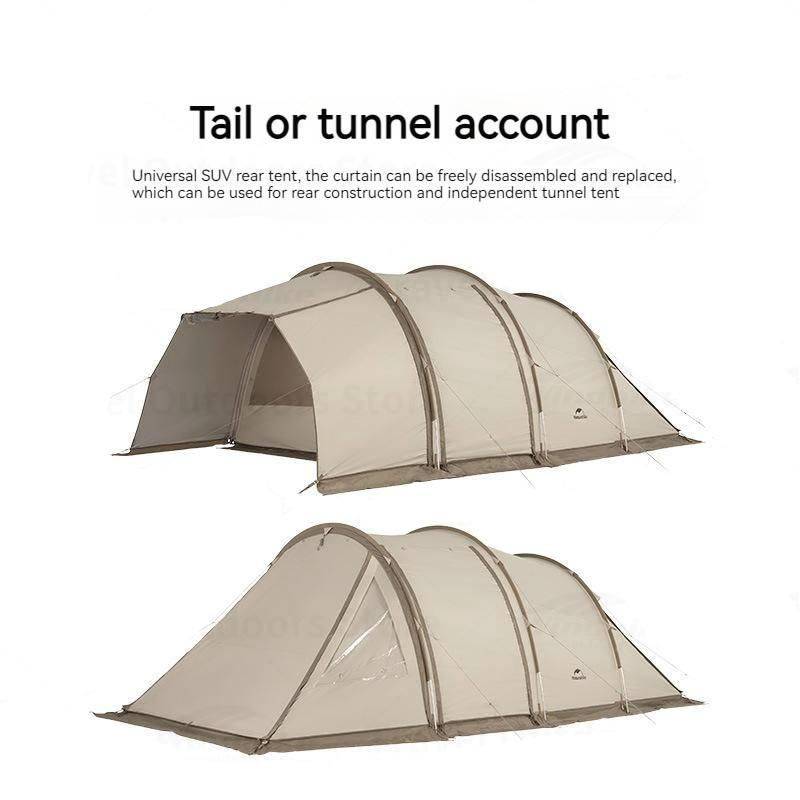3-4 Person Outdoor Tunnel Tent Patio, Lawn & Garden Tents & Hardtops Color : Gold 3-4 Person Outdoor Tunnel Tent Patio, Lawn & Garden Tents & Hardtops Color : Gold