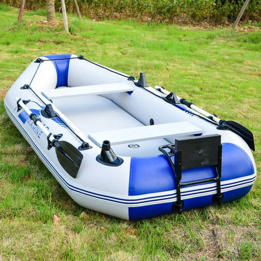 3.6M Thickened PVC Inflatable Kayak Inflatable Boats Patio, Lawn & Garden Color : Blue-White|Black-Red|Green 3.6M Thickened PVC Inflatable Kayak Inflatable Boats Patio, Lawn & Garden Color : Blue-White|Black-Red|Green
