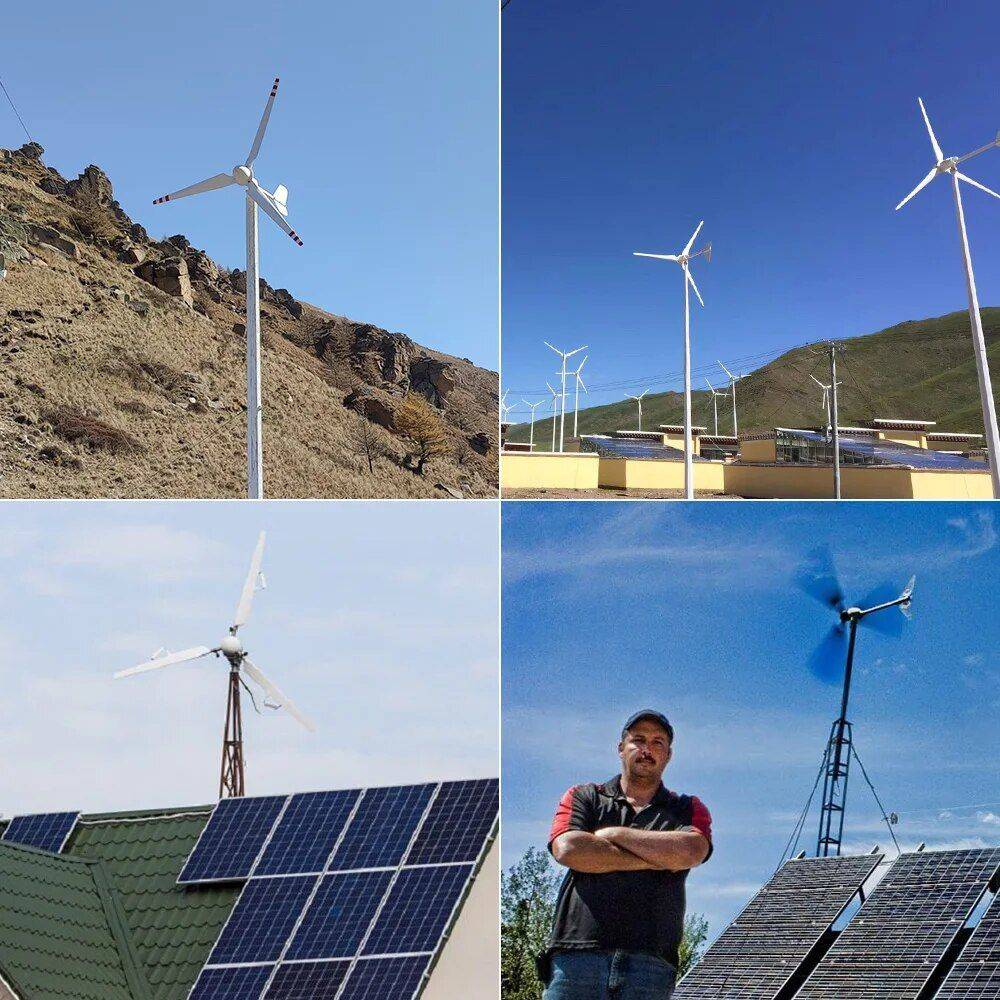 3000W High-Efficiency Wind Turbine Generator Advanced Technologies Generators & Portable Power 3000W High-Efficiency Wind Turbine Generator Advanced Technologies Generators & Portable Power