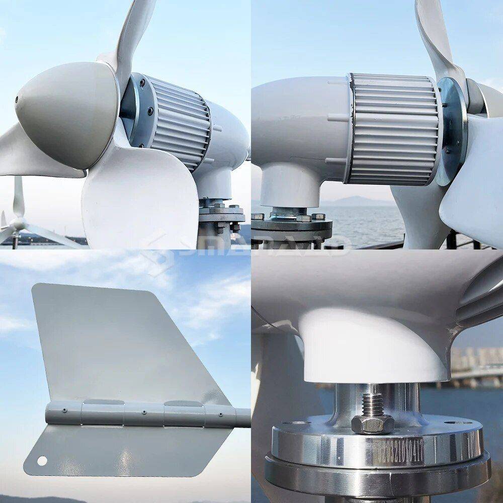 3000W High-Efficiency Wind Turbine Generator Advanced Technologies Generators & Portable Power 3000W High-Efficiency Wind Turbine Generator Advanced Technologies Generators & Portable Power