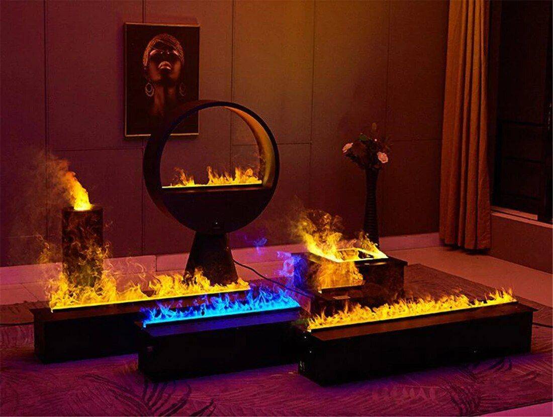 3D LED Flame Water Vapor Electric Fireplace Fireplaces Home Electronics Function : With Remote Control 3D LED Flame Water Vapor Electric Fireplace Fireplaces Home Electronics Function : With Remote Control