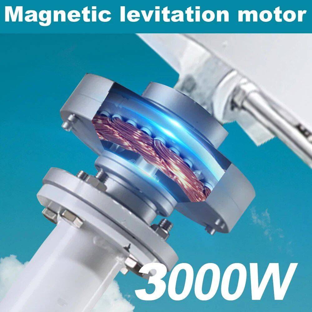 3KW High-Efficiency Wind Turbine Generator Kit Advanced Technologies Generators & Portable Power Voltage : 12V|24V 
