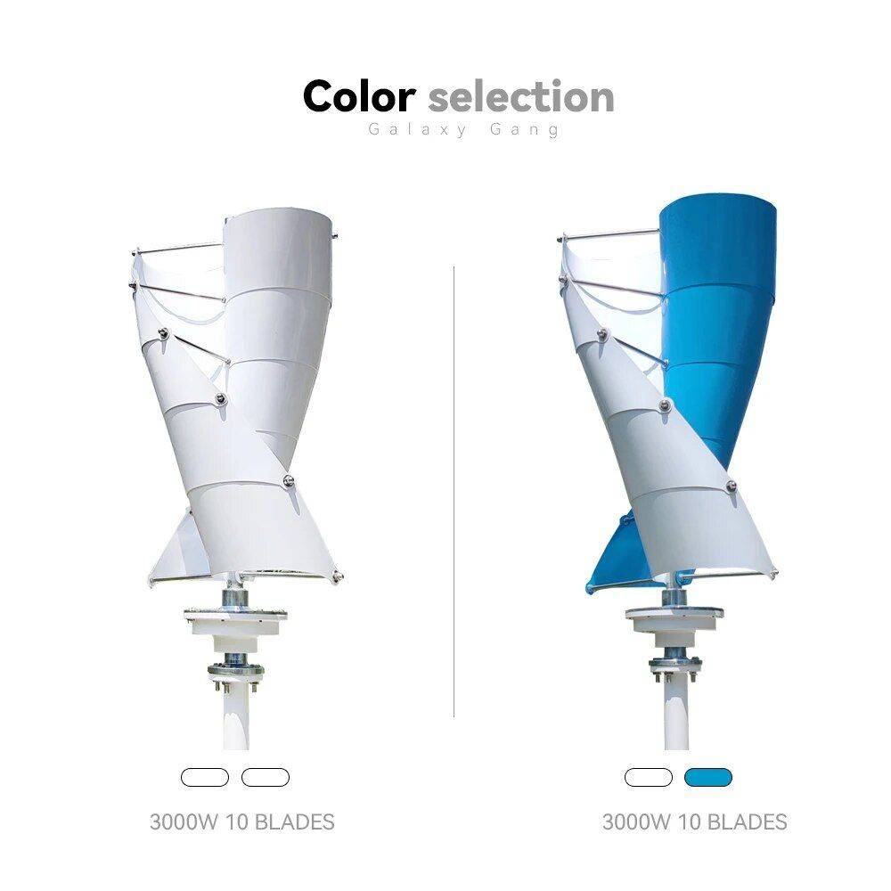 3KW High-Efficiency Wind Turbine Generator Kit Advanced Technologies Generators & Portable Power Voltage : 12V|24V 