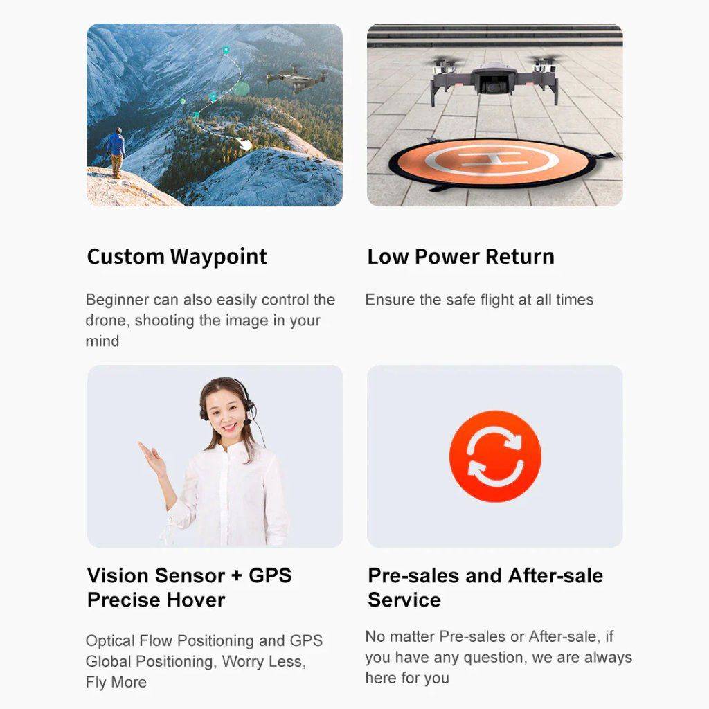 4K Professional Quadcopter Drone GPS, 5G WiFi FPV, 30min Flight, 2km Range with Camera Advanced Technologies Drones Set : 1 Battery |2 Batteries|3 Batteries 4K Professional Quadcopter Drone GPS, 5G WiFi FPV, 30min Flight, 2km Range with Camera Advanced Technologies Drones Set : 1 Battery |2 Batteries|3 Batteries