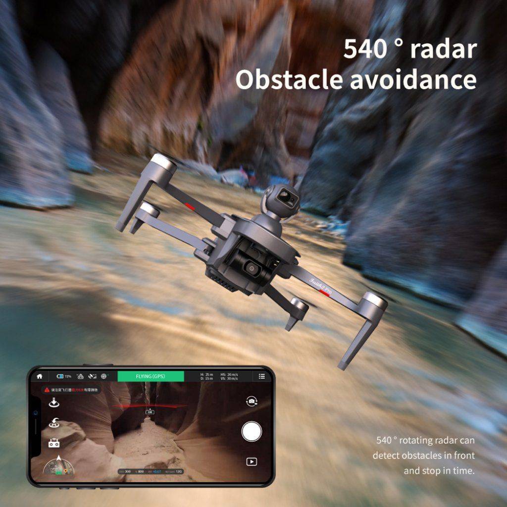 4K UHD 3-Axis Gimbal Drone with Advanced Obstacle Avoidance and Long-Range Transmission Advanced Technologies Drones Version : Obstacle Avoidance ver. 4K UHD 3-Axis Gimbal Drone with Advanced Obstacle Avoidance and Long-Range Transmission Advanced Technologies Drones Version : Obstacle Avoidance ver.
