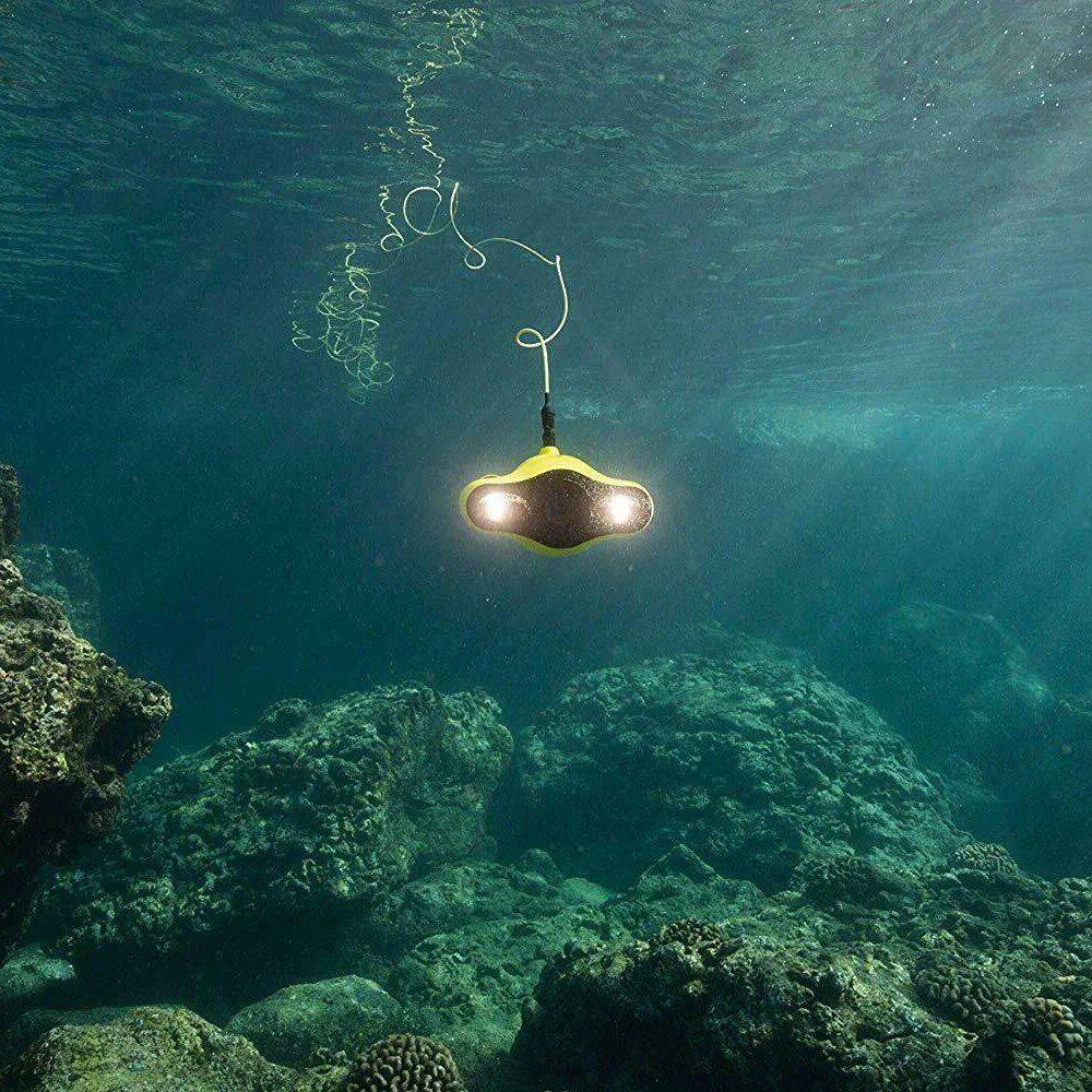 5-Thruster Mini Underwater Drone with 4K HD Camera and 100m Tether Advanced Technologies Drones Color : Yellow 5-Thruster Mini Underwater Drone with 4K HD Camera and 100m Tether Advanced Technologies Drones Color : Yellow