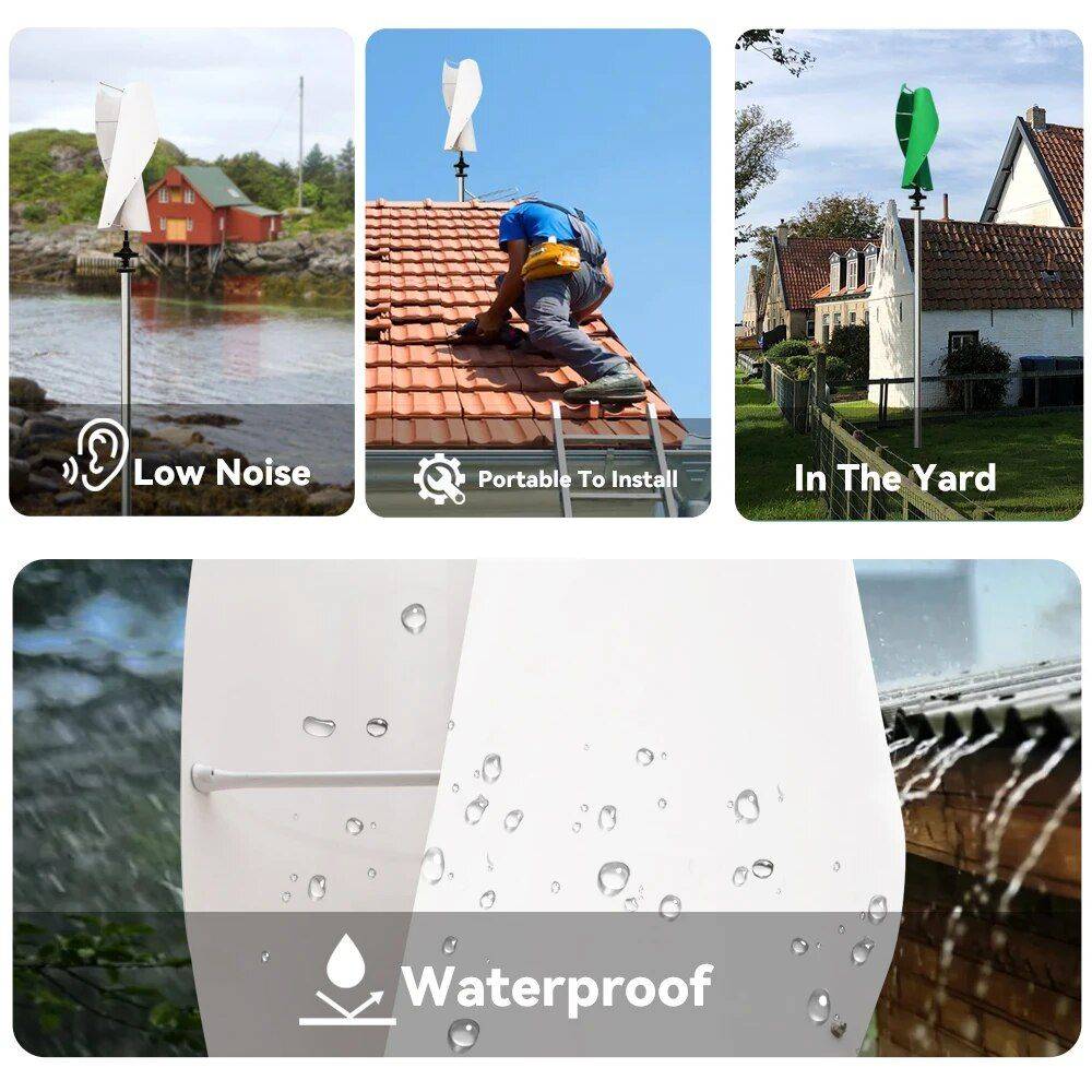 5kW Wind Turbine Generator Advanced Technologies Generators & Portable Power Voltage : 12V|24V|48V 5kW Wind Turbine Generator Advanced Technologies Generators & Portable Power Voltage : 12V|24V|48V