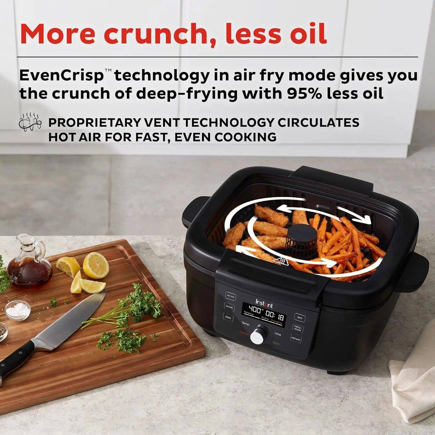 6-in-1 Indoor Grill & Air Fryer with Odor-Reducing Filter – Perfect for Healthy Cooking Grills Kitchen 6-in-1 Indoor Grill & Air Fryer with Odor-Reducing Filter - Perfect for Healthy Cooking Grills Kitchen