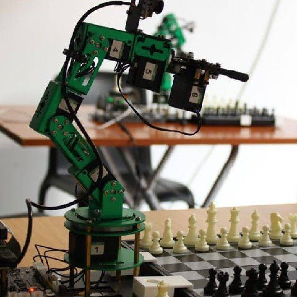 6DOF AI Visual Robotic Arm Kit with Advanced Servo Technology for Jetson NANO 4GB Advanced Technologies Robots Kit : With Jetson NANO B01 