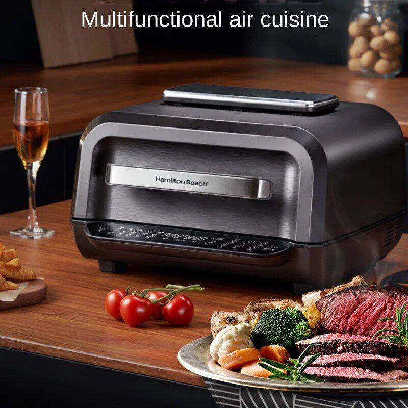 6L Precision Air Fryer: Healthy, Oil-Free, and Smoke-Free Cooking Delight Air Fryers Kitchen Color : Black 