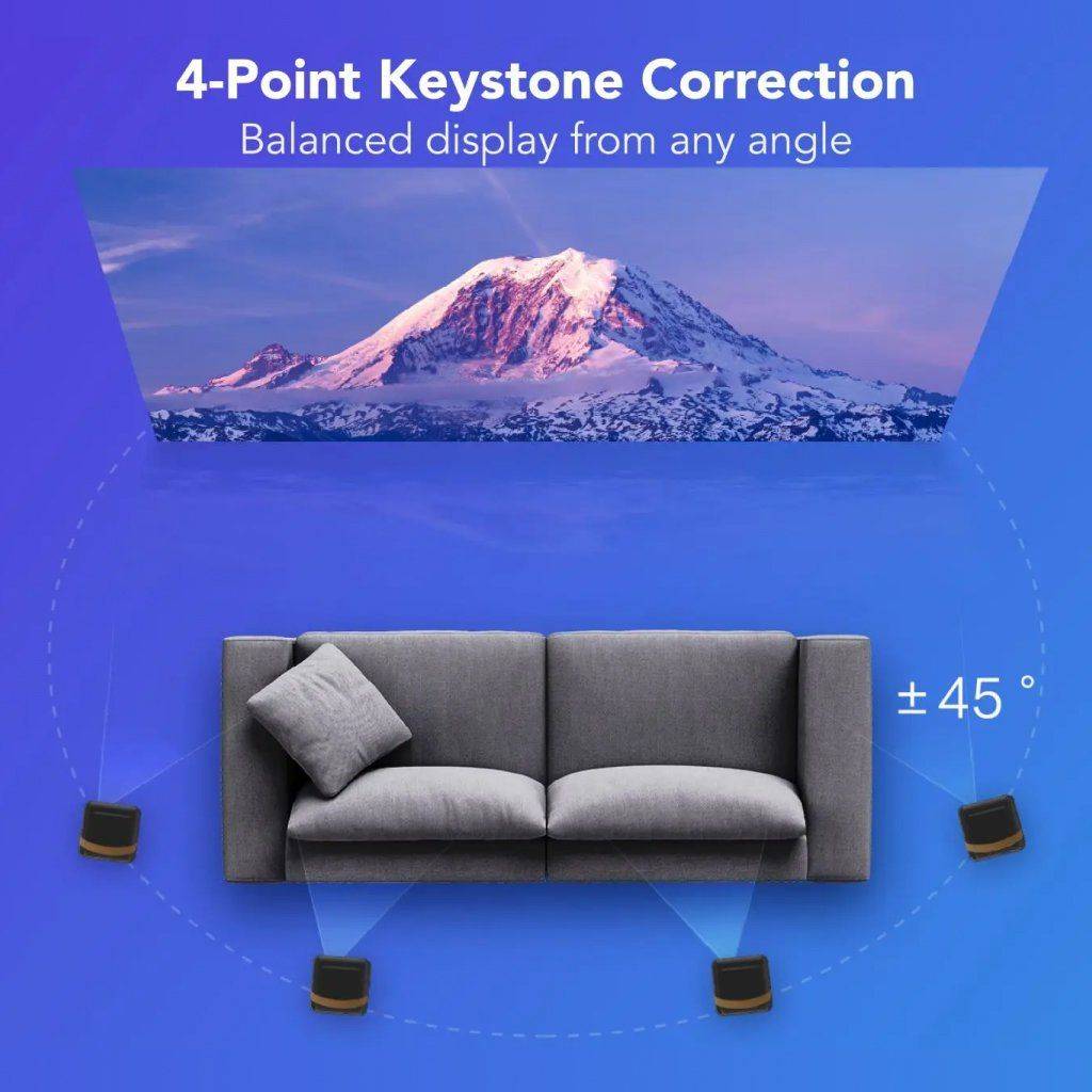 700 ANSI Lumens Portable Full HD Movie Projector Home Electronics Projectors Color : Grey 700 ANSI Lumens Portable Full HD Movie Projector Home Electronics Projectors Color : Grey