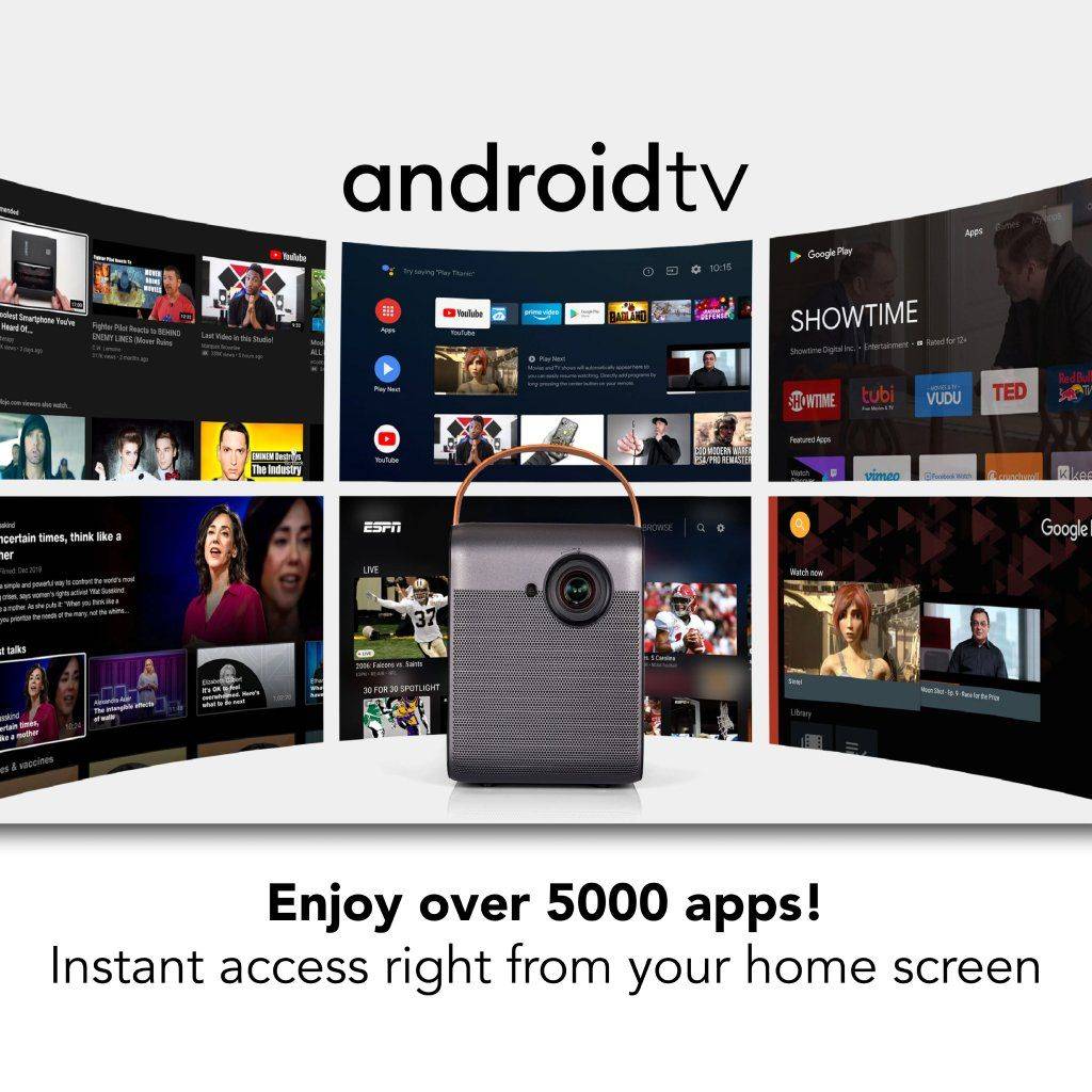 700 ANSI Lumens Portable Full HD Movie Projector Home Electronics Projectors Color : Grey 700 ANSI Lumens Portable Full HD Movie Projector Home Electronics Projectors Color : Grey