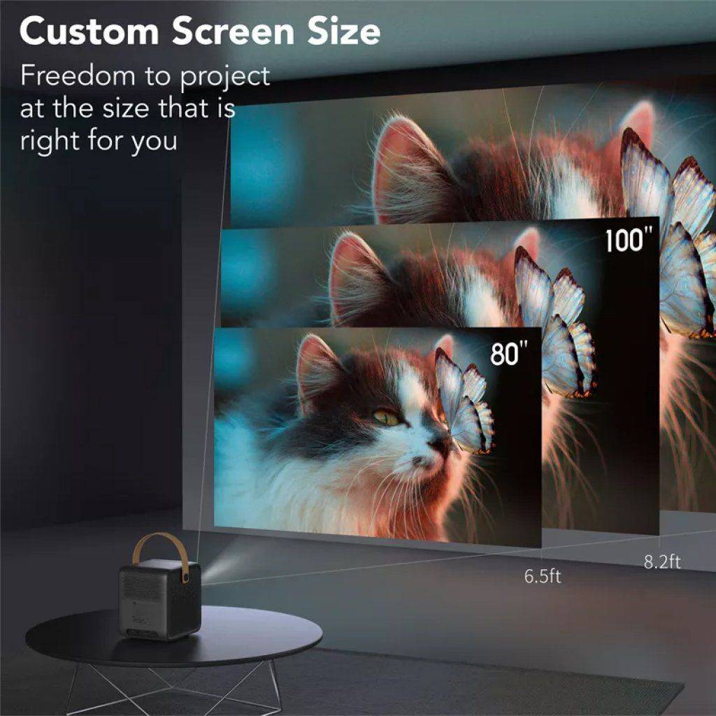 700 ANSI Lumens Portable Full HD Movie Projector Home Electronics Projectors Color : Grey 700 ANSI Lumens Portable Full HD Movie Projector Home Electronics Projectors Color : Grey