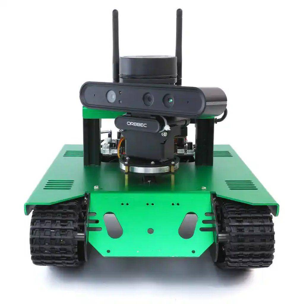 AI Vision Robot Tank Kit with Lidar & Python Programming Advanced Technologies Robots Type : With Jetson NANO 4GB AI Vision Robot Tank Kit with Lidar & Python Programming Advanced Technologies Robots Type : With Jetson NANO 4GB