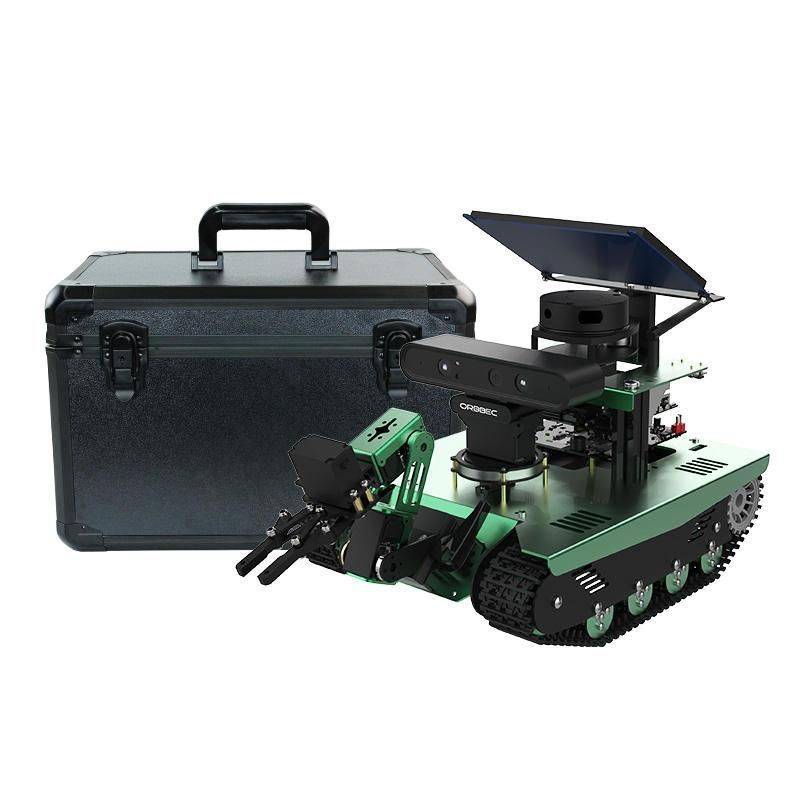 AI Vision Robot Tank Kit with Lidar & Python Programming Advanced Technologies Robots Type : With Jetson NANO 4GB AI Vision Robot Tank Kit with Lidar & Python Programming Advanced Technologies Robots Type : With Jetson NANO 4GB