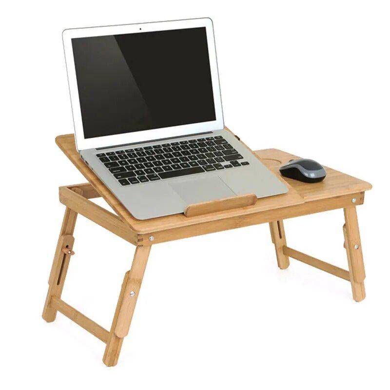 Adjustable Bamboo Laptop Desk with Cooling Fan Furniture Office Furniture Color : Large|Medium Adjustable Bamboo Laptop Desk with Cooling Fan Furniture Office Furniture Color : Large|Medium