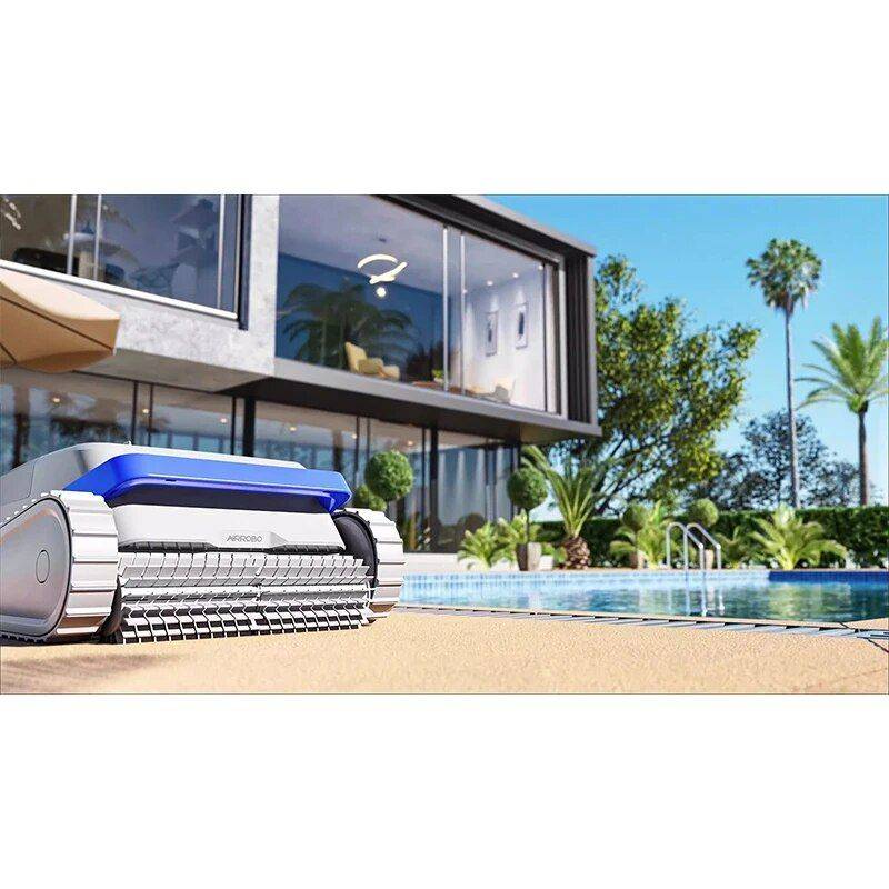 Advanced Cordless Underwater Robot Pool Cleaner with Wall-Climbing Capability Advanced Technologies Robots Color : White Advanced Cordless Underwater Robot Pool Cleaner with Wall-Climbing Capability Advanced Technologies Robots Color : White