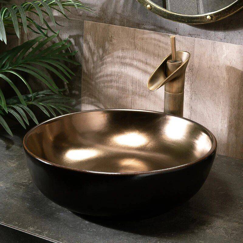 Artisan Oval Ceramic Porcelain Hand-Painted Wash Basin Bathroom Sinks Color : Accessories|Basin Artisan Oval Ceramic Porcelain Hand-Painted Wash Basin Bathroom Sinks Color : Accessories|Basin