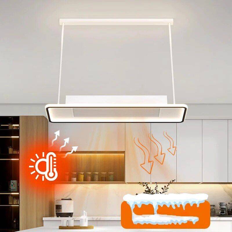 Bladeless LED Ceiling Fan with Adjustable Light & Remote Control Ceiling Lights Lighting Color : General black|General white|Heated black|Heated white Bladeless LED Ceiling Fan with Adjustable Light & Remote Control Ceiling Lights Lighting Color : General black|General white|Heated black|Heated white