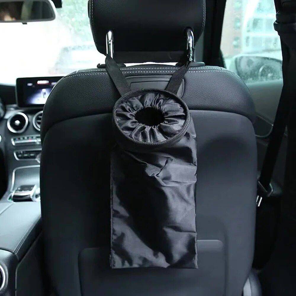 Car Backseat Organizer with Portable Garbage Bag Car Organizers Color : Black Car Backseat Organizer with Portable Garbage Bag Car Organizers Color : Black
