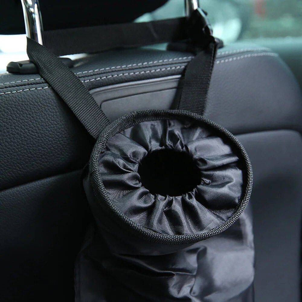 Car Backseat Organizer with Portable Garbage Bag Car Organizers Color : Black Car Backseat Organizer with Portable Garbage Bag Car Organizers Color : Black