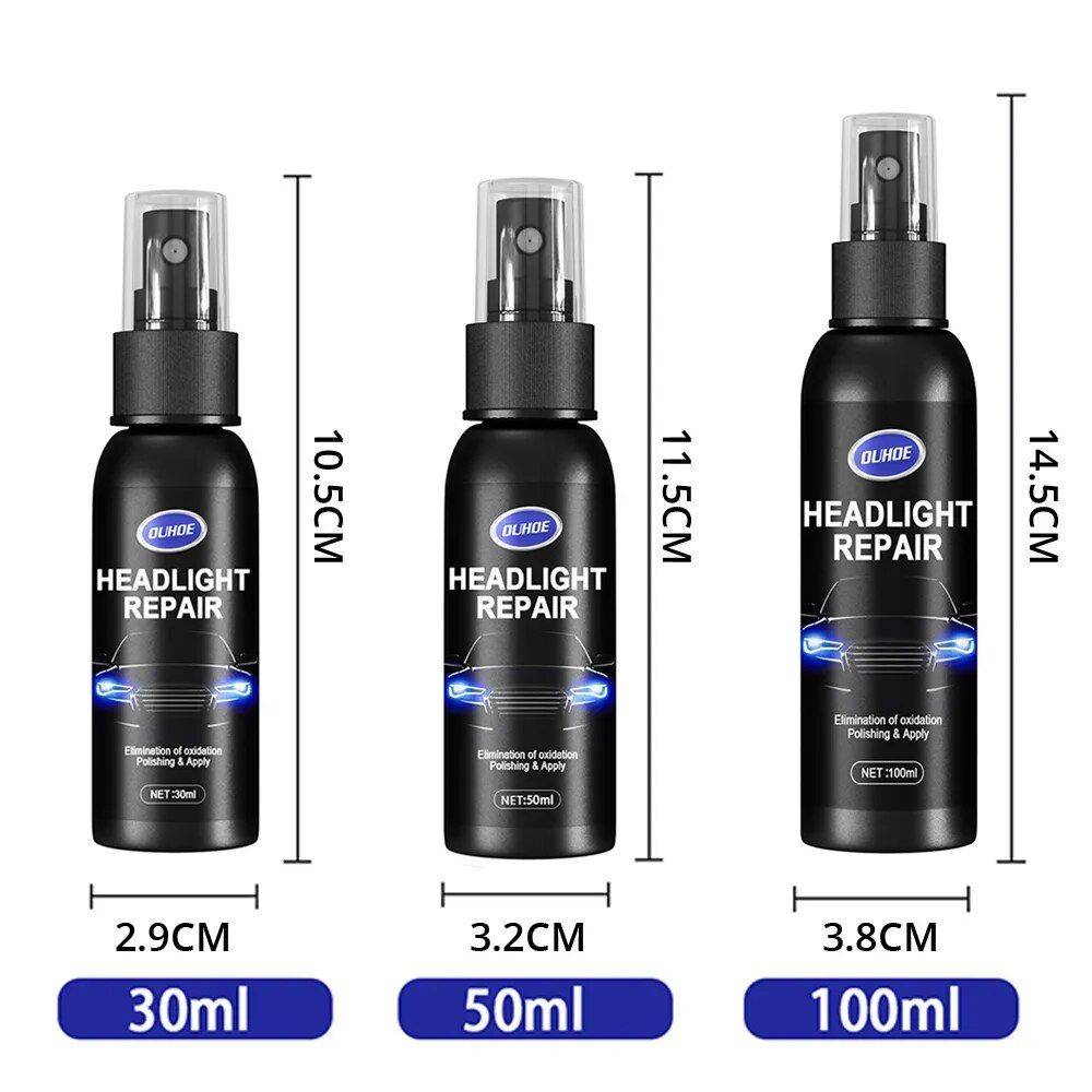 Car Headlight Restoration & Polishing Fluid Kit Car Wash & Maintenance Size : 10ml|30ml|50ml|100ml Car Headlight Restoration & Polishing Fluid Kit Car Wash & Maintenance Size : 10ml|30ml|50ml|100ml