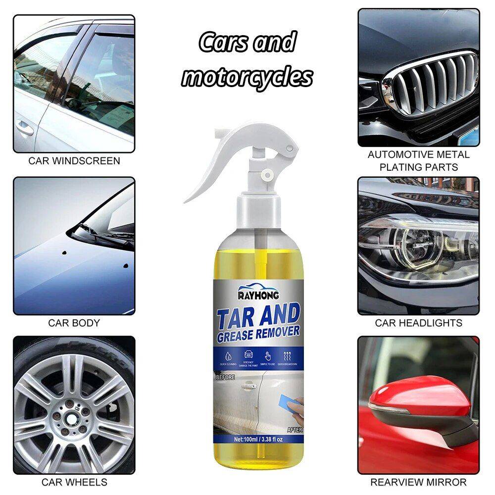 Car Oil, Tar, & Grease Remover Spray – 100ml Solvent-Based Formula Car Wash & Maintenance Size : 100ml Car Oil, Tar, & Grease Remover Spray - 100ml Solvent-Based Formula Car Wash & Maintenance Size : 100ml