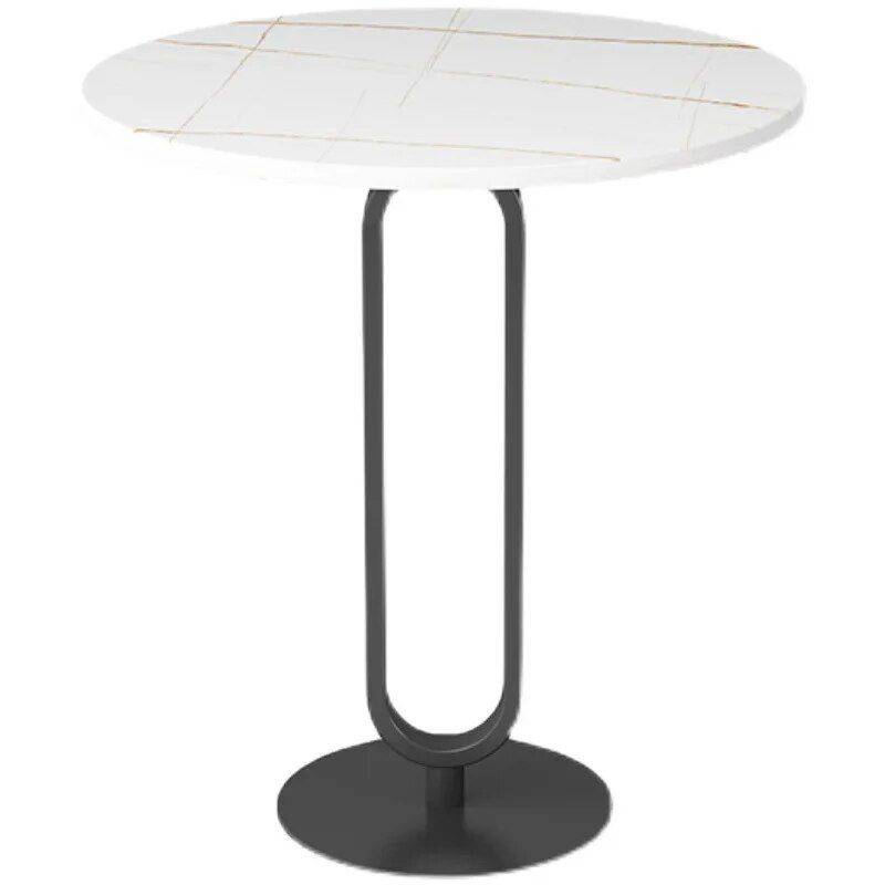 Chic Nordic-Inspired Slate Round Side Table for Modern Homes Furniture Side Tables & Coffee Tables Color : 1|2|3|4|5|6 Chic Nordic-Inspired Slate Round Side Table for Modern Homes Furniture Side Tables & Coffee Tables Color : 1|2|3|4|5|6