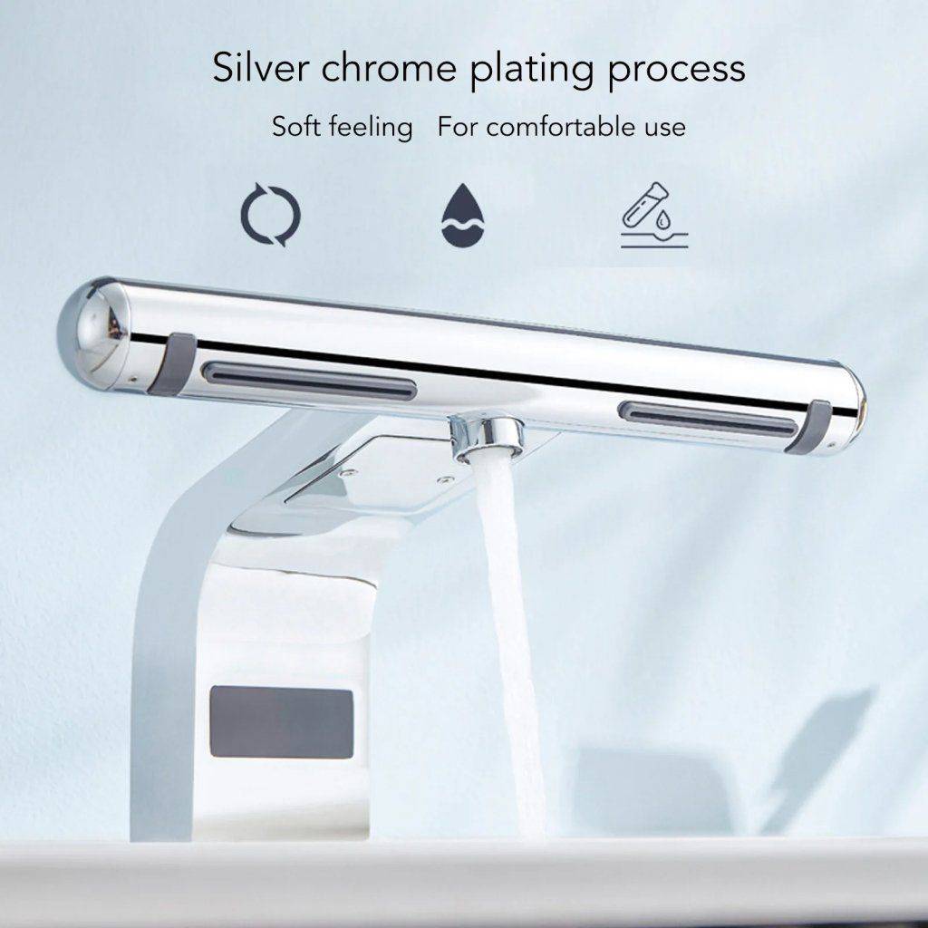 Classic Dual-Function Sensor Faucet with Integrated Air Hand Dryer Bathroom Shower Systems & Faucets Color : Silver Classic Dual-Function Sensor Faucet with Integrated Air Hand Dryer Bathroom Shower Systems & Faucets Color : Silver