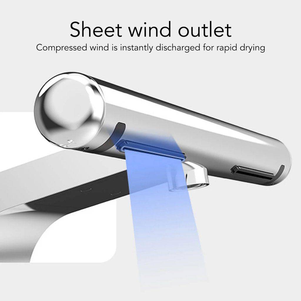 Classic Dual-Function Sensor Faucet with Integrated Air Hand Dryer Bathroom Shower Systems & Faucets Color : Silver Classic Dual-Function Sensor Faucet with Integrated Air Hand Dryer Bathroom Shower Systems & Faucets Color : Silver