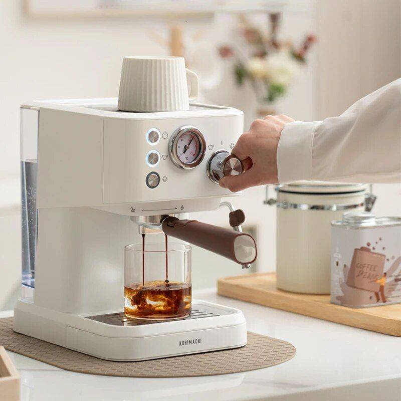 Compact Italian Espresso Coffee Maker Coffee Brewing Kitchen Color: White Plug Type: US|EU|UK|AU Compact Italian Espresso Coffee Maker Coffee Brewing Kitchen Color: White Plug Type: US|EU|UK|AU