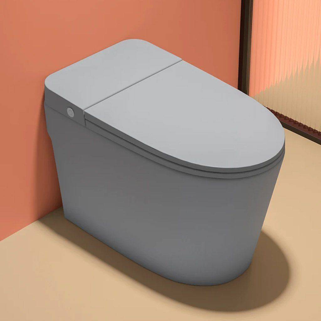 Compact Pulse Smart Electric Toilet with Dual-Flush Technology Home Electronics Smart Home Color : Linen Gray (350mm)|Elegant Black (350mm) Compact Pulse Smart Electric Toilet with Dual-Flush Technology Home Electronics Smart Home Color : Linen Gray (350mm)|Elegant Black (350mm)