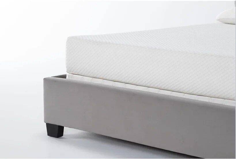 Deluxe King-Size Velvet Tufted Bed Frame - Modern Fabric Design Beds Furniture  