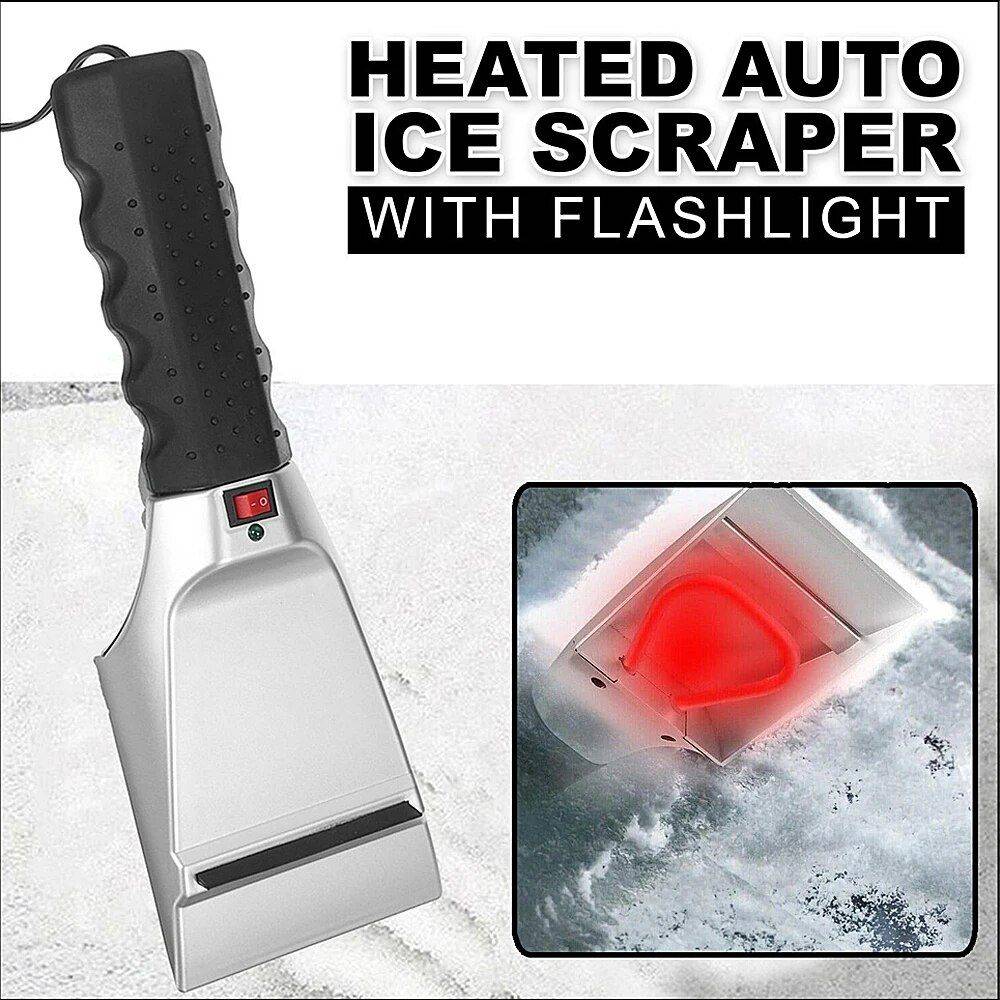 Efficient 12V Electric Heated Ice Scraper Car Cleaning Efficient 12V Electric Heated Ice Scraper Car Cleaning