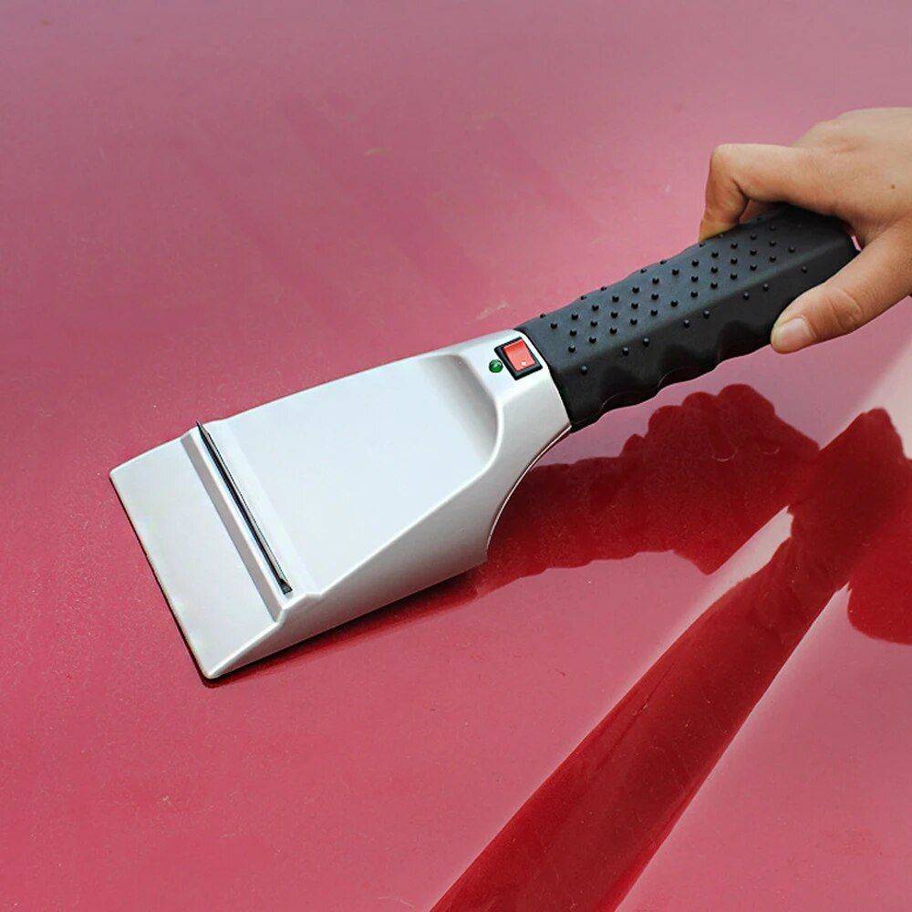 Efficient 12V Electric Heated Ice Scraper Car Cleaning Efficient 12V Electric Heated Ice Scraper Car Cleaning