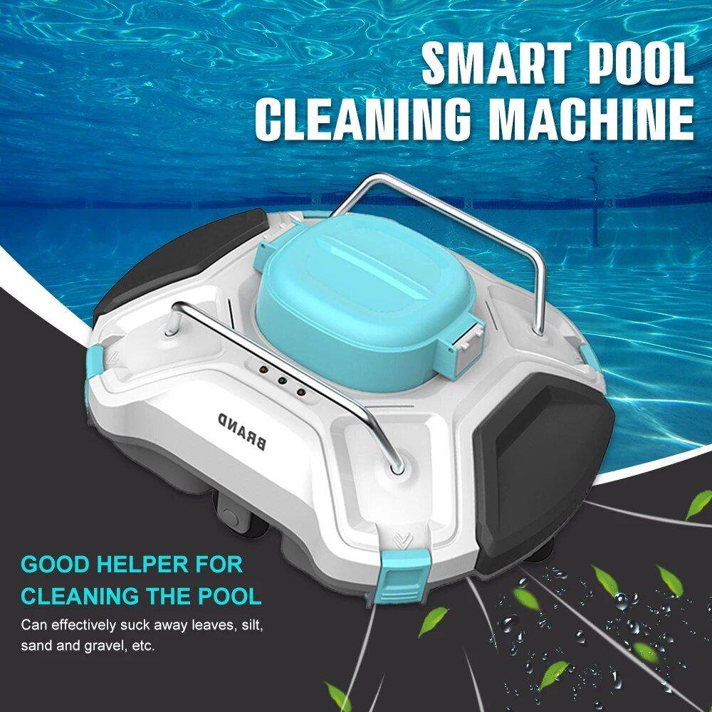 Efficient Inground Pool Robotic Cleaner Advanced Vacuum for Spotless Swimming Pools Advanced Technologies Robots Color : White Efficient Inground Pool Robotic Cleaner Advanced Vacuum for Spotless Swimming Pools Advanced Technologies Robots Color : White