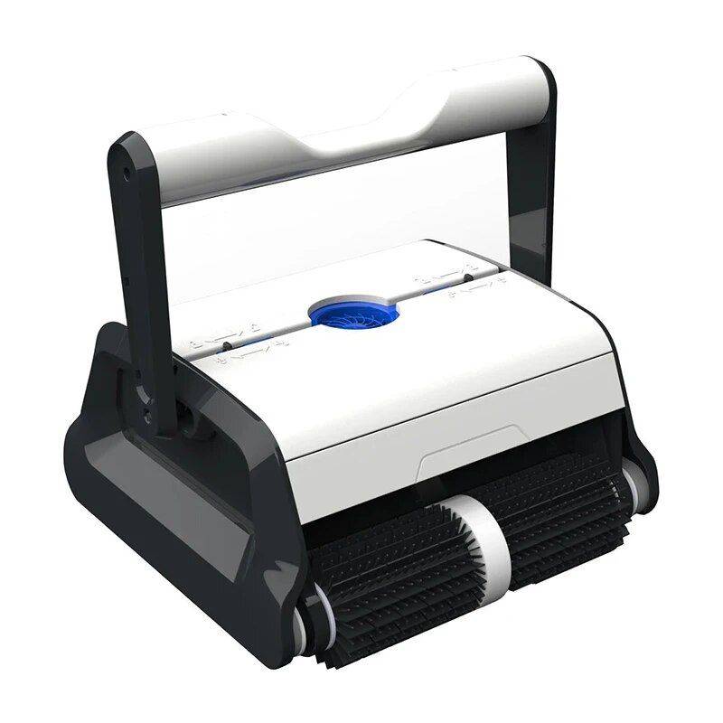 Efficient Robotic Pool Cleaner with Dual-Motor and 20m Floating Cable Advanced Technologies Robots Type : PVC Roller|Foam Roller 