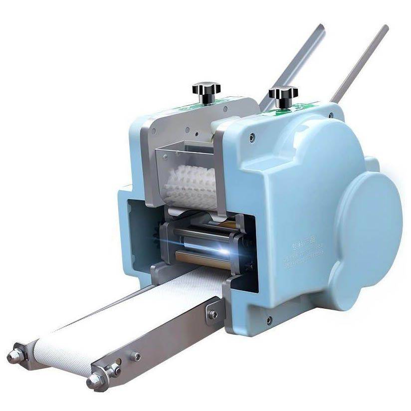 Electric Automatic Dumpling Skin Maker Advanced Technologies Commercial Electronics Shape & Diameter : Round 6CM|Round 6.5CM|Round 7CM|Round 7.5CM|Round 8CM|Round 8.5CM|Round 9CM|Square 6CM|Square 6.5CM|Square 7CM|Square 7.5CM|Square 8CM|Square 8.5CM|Square 9CM 
