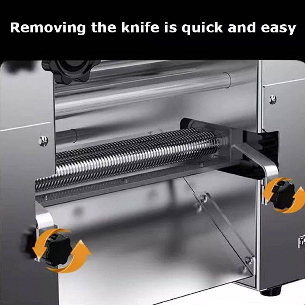 Electric Stainless Steel Dough Roller and Noodle Maker for Home Kitchens Advanced Technologies Commercial Electronics Size : Tray Width 240mm|Tray Width 260mm|Tray Width 300mm Electric Stainless Steel Dough Roller and Noodle Maker for Home Kitchens Advanced Technologies Commercial Electronics Size : Tray Width 240mm|Tray Width 260mm|Tray Width 300mm