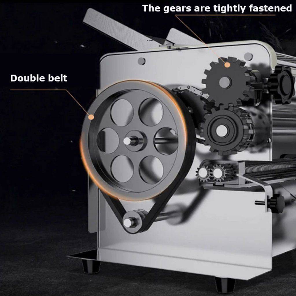 Electric Stainless Steel Dough Roller and Noodle Maker for Home Kitchens Advanced Technologies Commercial Electronics Size : Tray Width 240mm|Tray Width 260mm|Tray Width 300mm Electric Stainless Steel Dough Roller and Noodle Maker for Home Kitchens Advanced Technologies Commercial Electronics Size : Tray Width 240mm|Tray Width 260mm|Tray Width 300mm