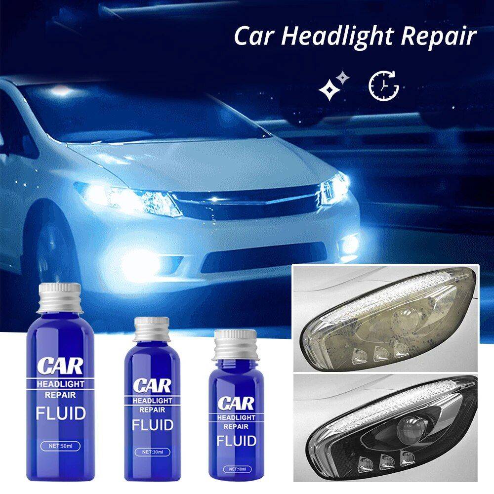 Fast-Acting Car Headlight Scratch Remover & UV Protector (10-50ml) Car Wash & Maintenance Size : 10ml|30ml|50ml Fast-Acting Car Headlight Scratch Remover & UV Protector (10-50ml) Car Wash & Maintenance Size : 10ml|30ml|50ml