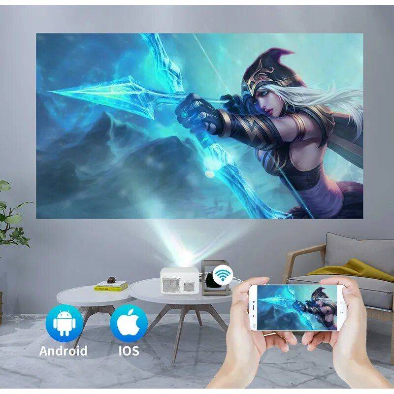 Full HD 1080P Smart LED Projector with Digital Focus and Android OS Home Electronics Projectors Equipment : A20 add air mouse Full HD 1080P Smart LED Projector with Digital Focus and Android OS Home Electronics Projectors Equipment : A20 add air mouse