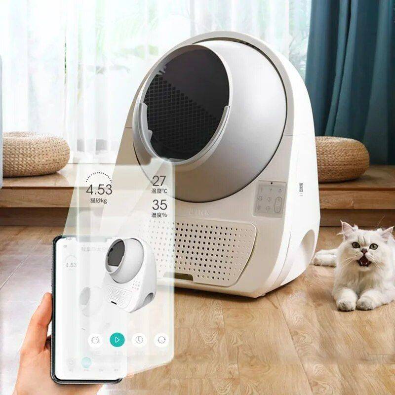 Fully Automatic Cat Litter Box Smart Cat Toilet Pet Supplies Smart Litter Boxes Type : Standard A|Standard B Fully Automatic Cat Litter Box Smart Cat Toilet Pet Supplies Smart Litter Boxes Type : Standard A|Standard B
