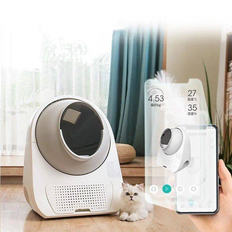 Fully Automatic Cat Litter Box Smart Cat Toilet Pet Supplies Smart Litter Boxes Type : Standard A|Standard B Fully Automatic Cat Litter Box Smart Cat Toilet Pet Supplies Smart Litter Boxes Type : Standard A|Standard B
