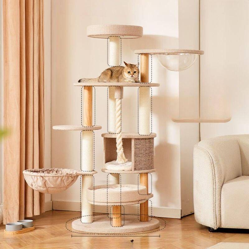 Habitats Tree Scratchers Tower Cat Towers Pet Supplies Habitats Tree Scratchers Tower Cat Towers Pet Supplies